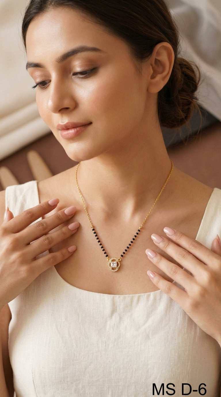 Elegant Gold Plated Mangalsutra