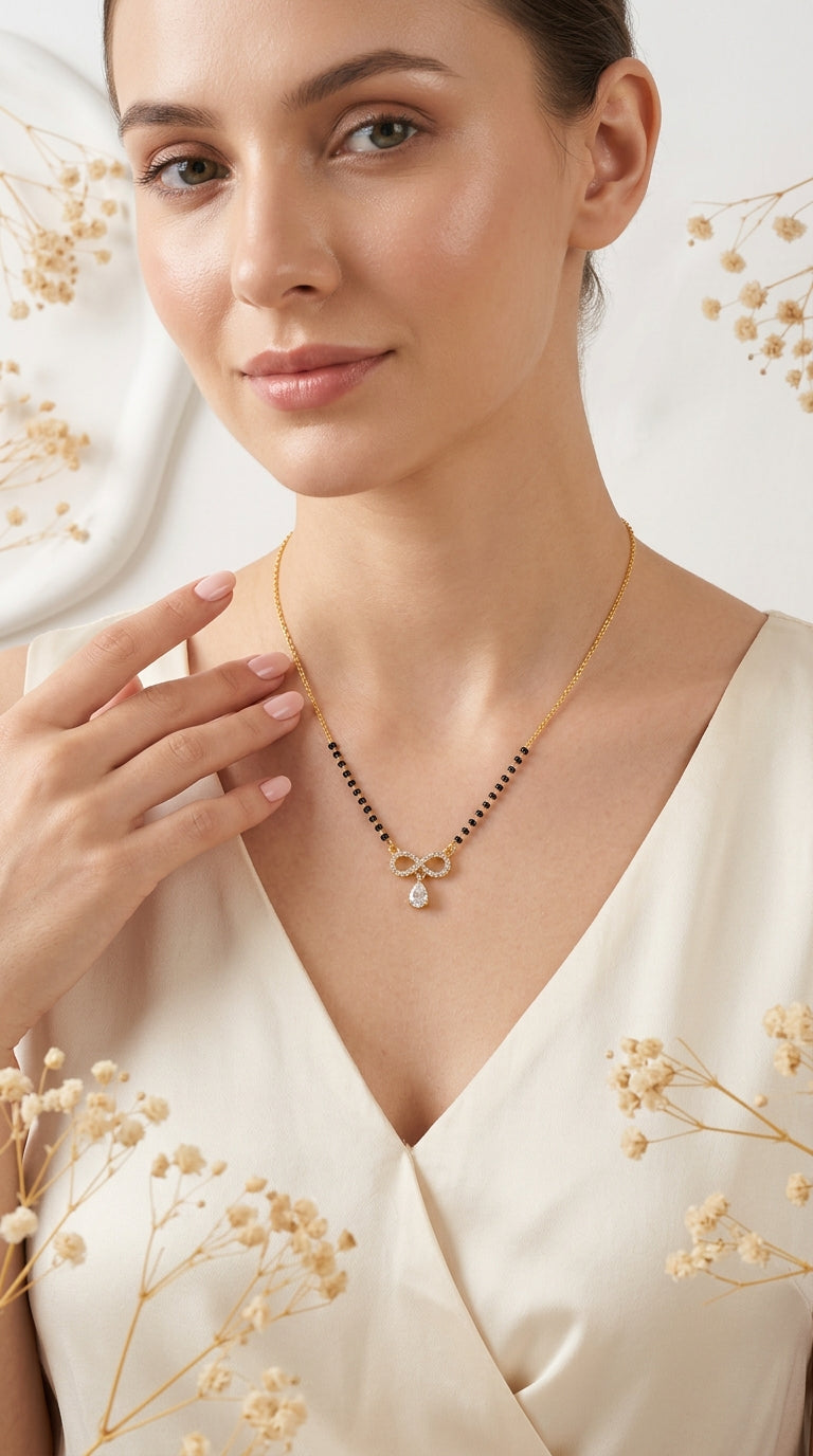 Infinity Love Gold Mangalsutra