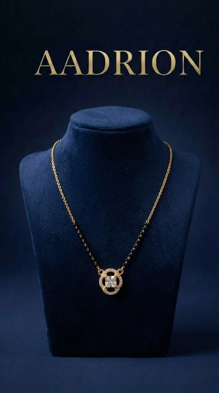 Elegant Gold Plated Mangalsutra