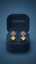 Golden Glow Designer Earrings