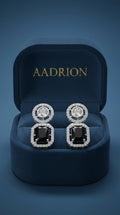 Midnight Royale Drop Earrings