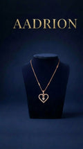 Rose Gold Heart Pendant Necklace