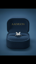Butterfly Diamond Ring