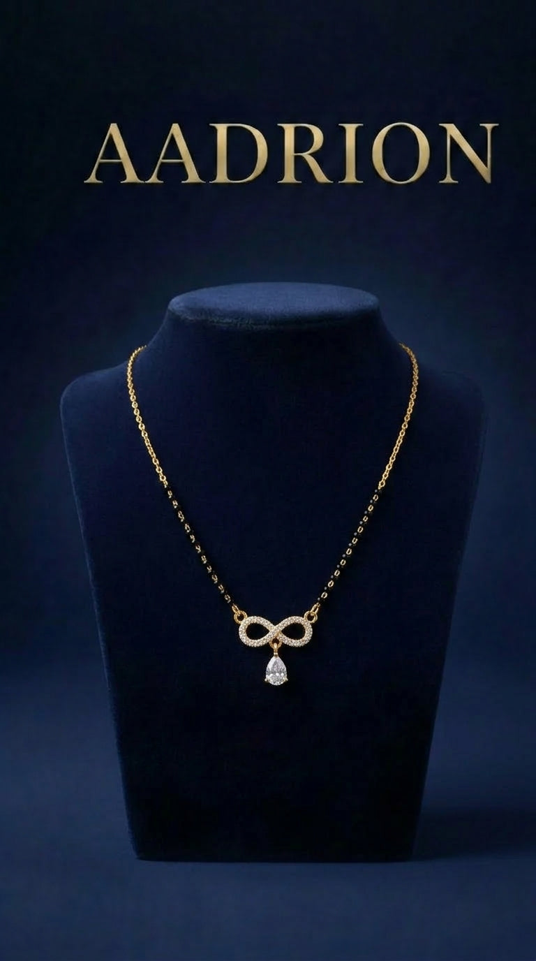 Infinity Love Gold Mangalsutra